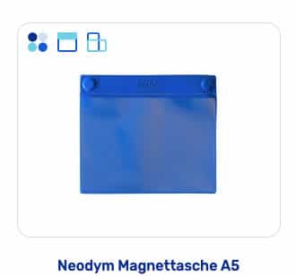 Gitterboxtaschen Magnetisch DIN A5